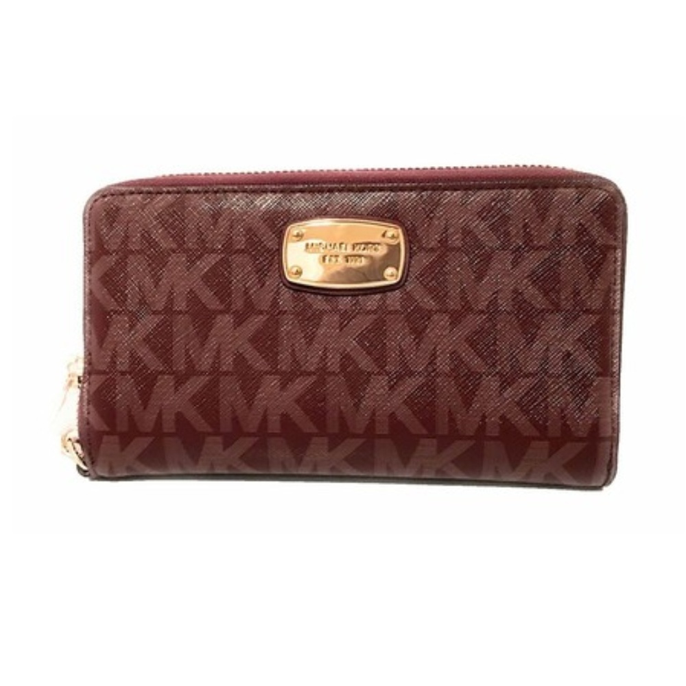Michael Kors Large Flat Multifunction Phone Wallet